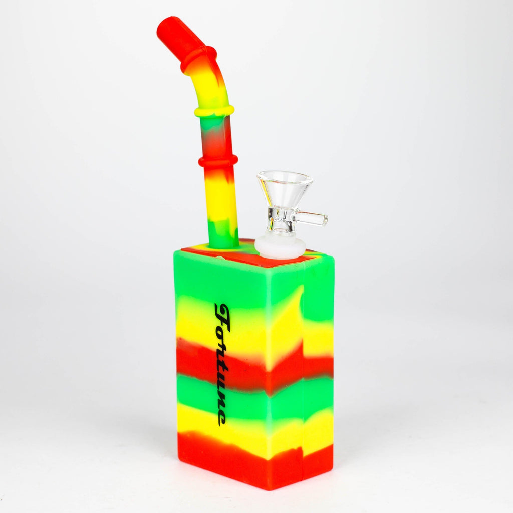 Fortune | 8" Silicone Square Pipe-Assorted [SP1001]