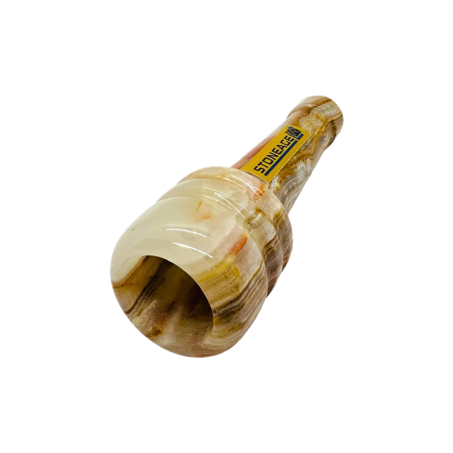 StoneAge | 4" Handmade Jumbo Tobacco Smoking Chillum, Includes Gift Box Secondary image