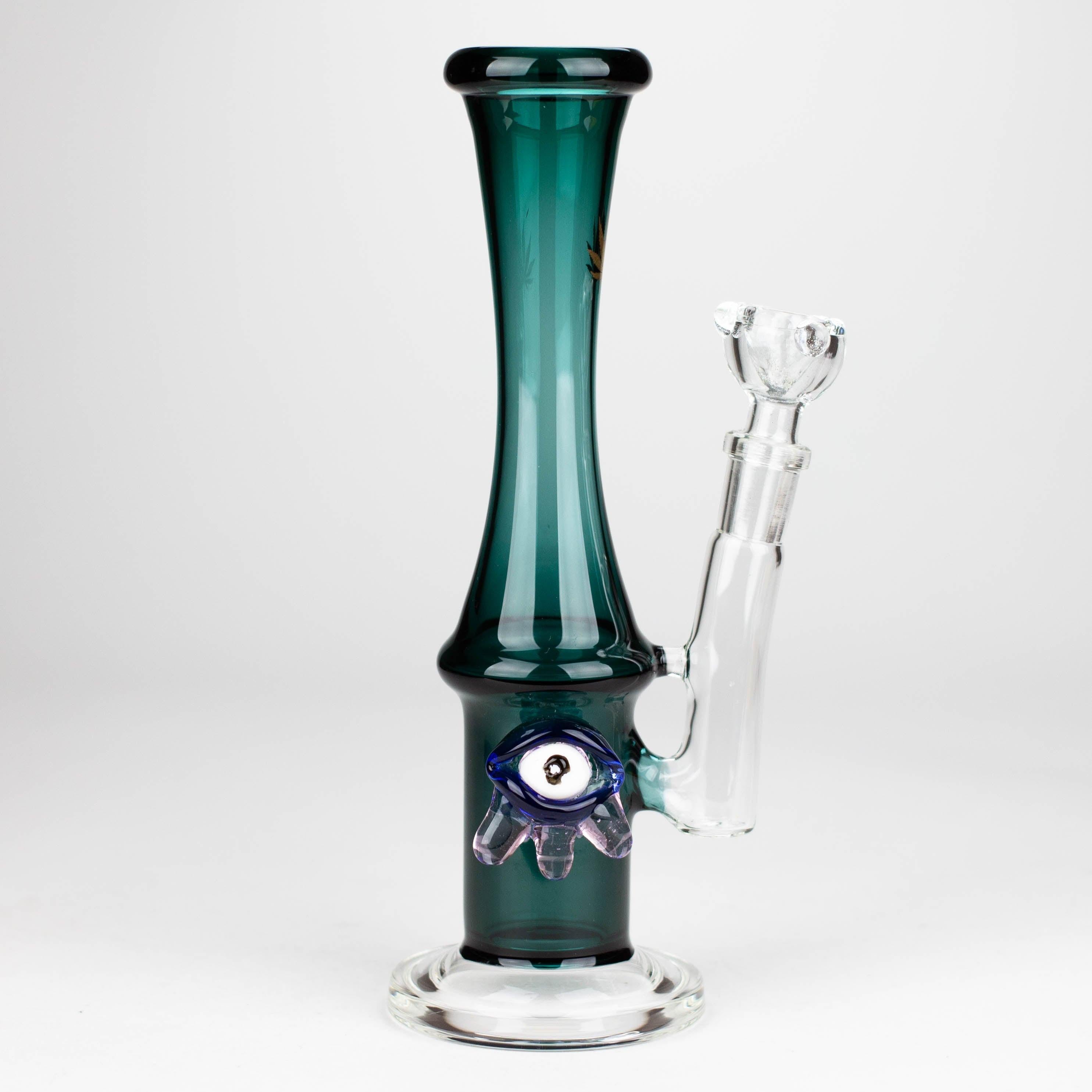 10" Color tube glass bong with eye Secondary image