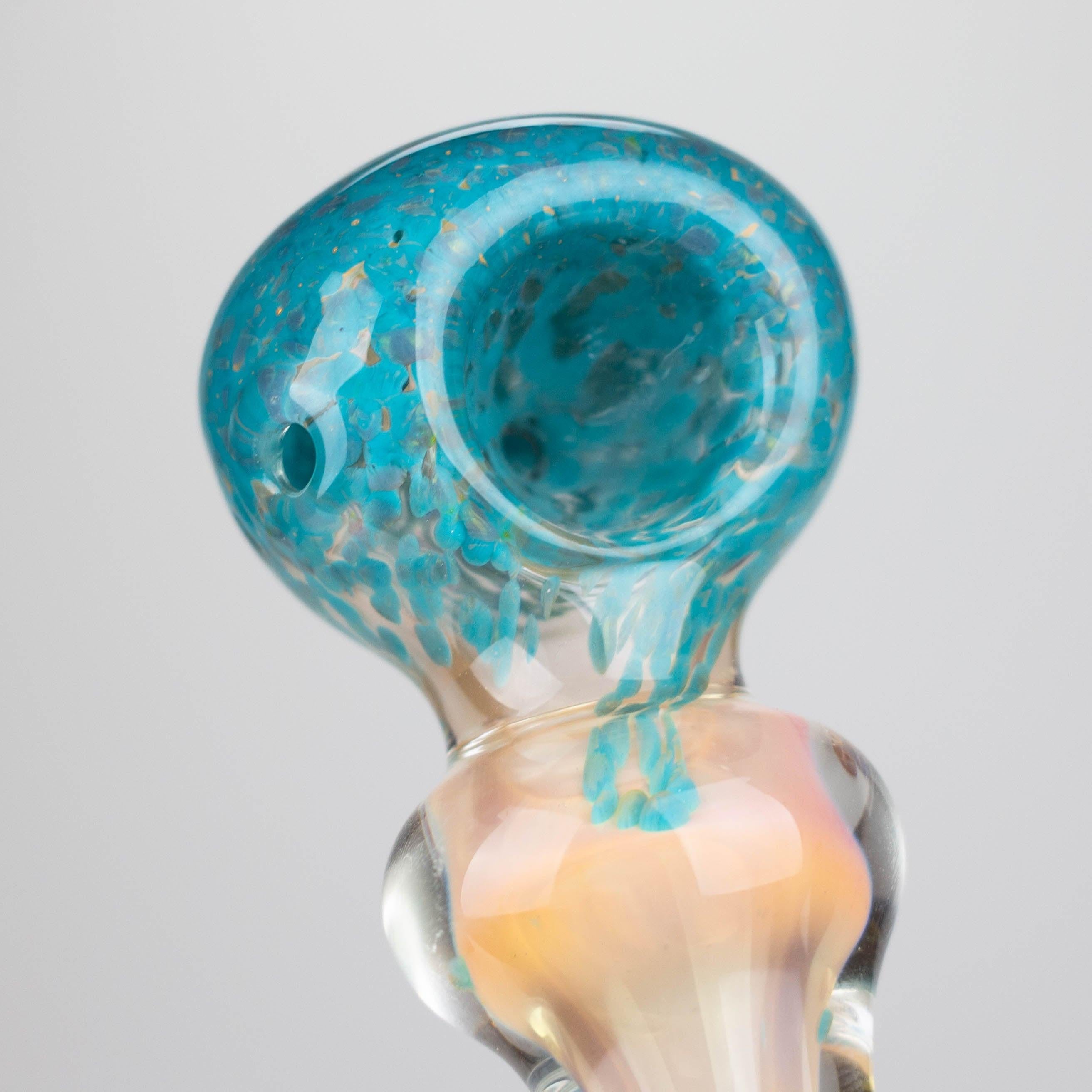 5” Gold Fumed Hand Pipe Pack of 2 [BZS-0092]
