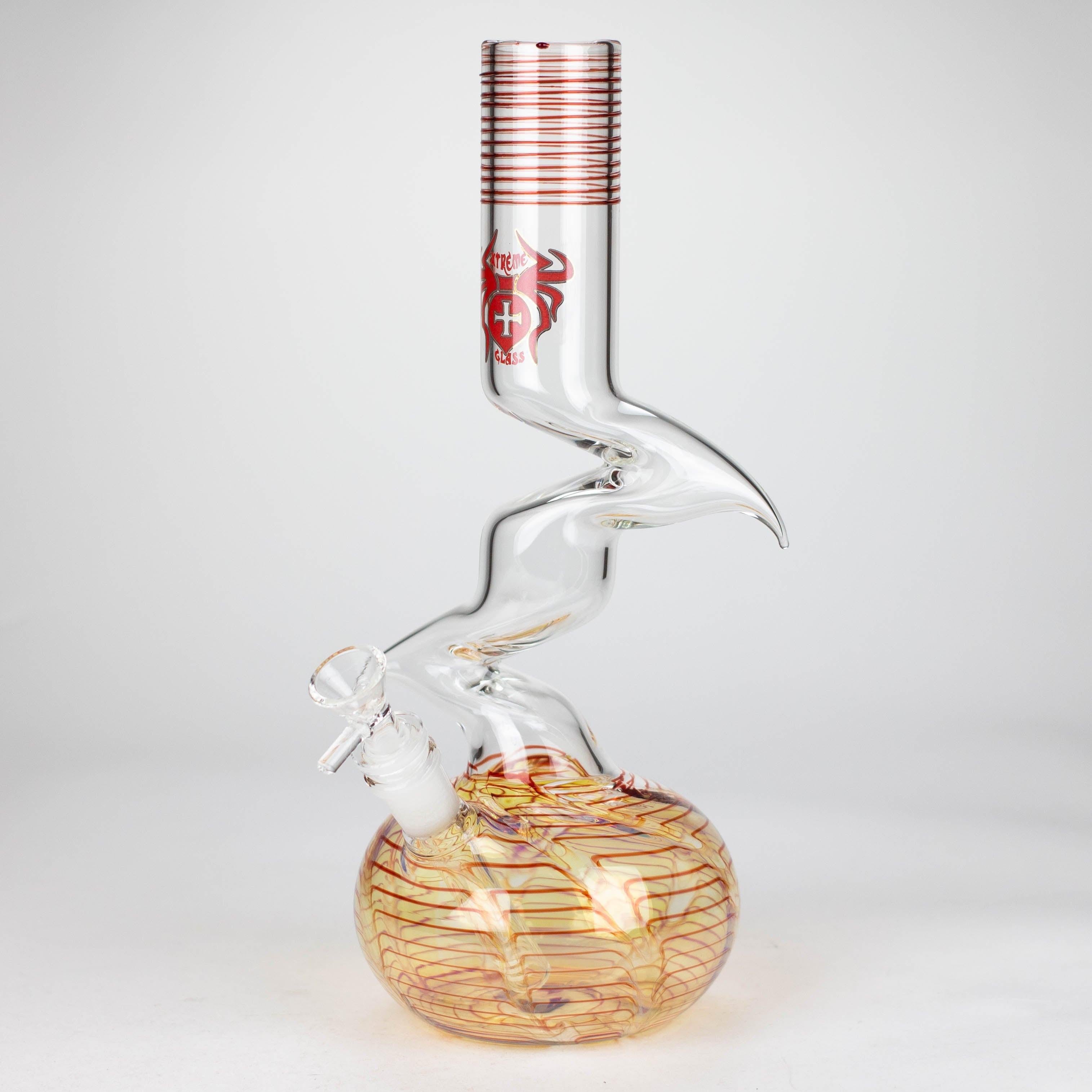 Xtreme | 12" Zig Zag glass water bong [AK822] Main image