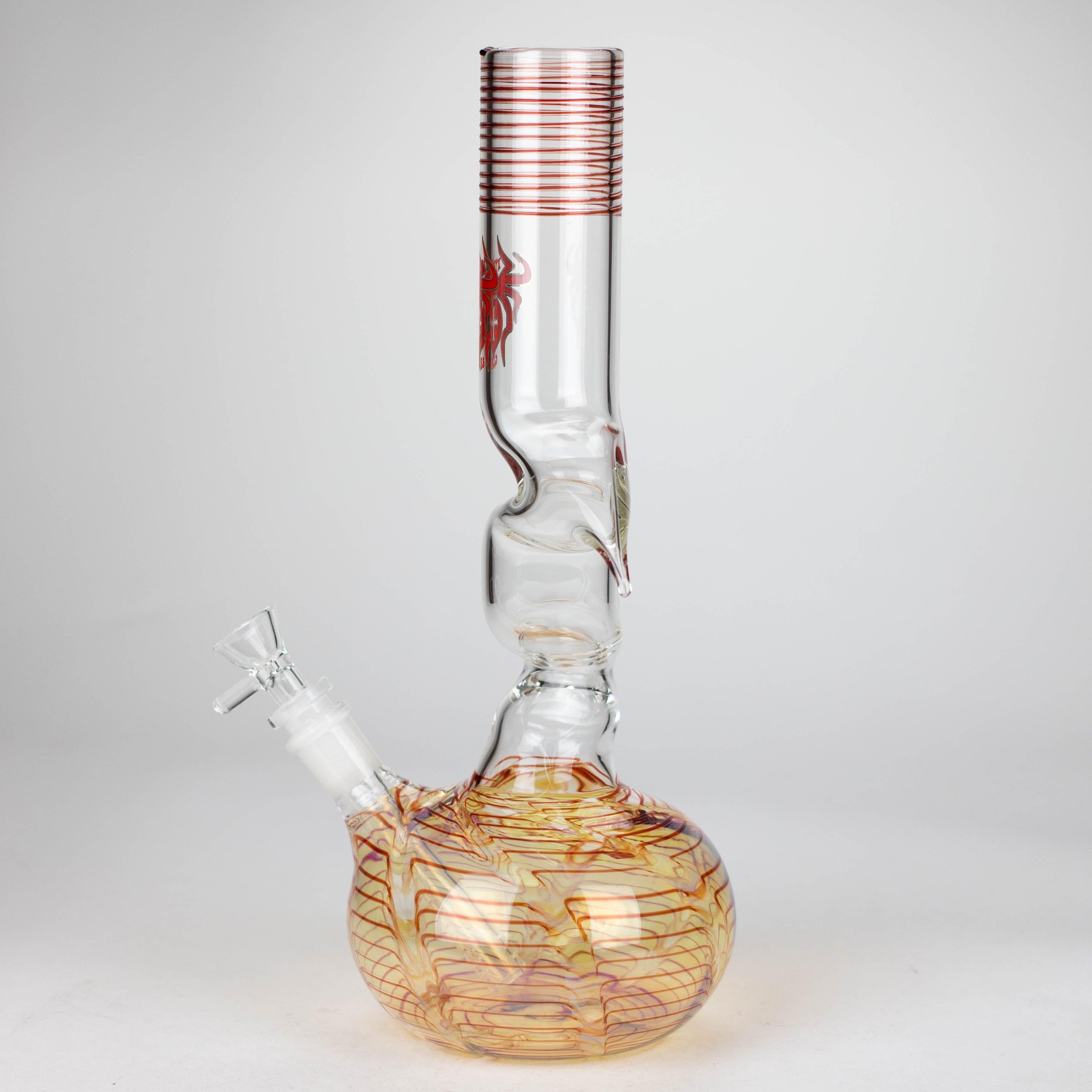 Xtreme | 12" Zig Zag glass water bong [AK822]