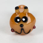 4" Cat design thick glass pipe [XTR1034]