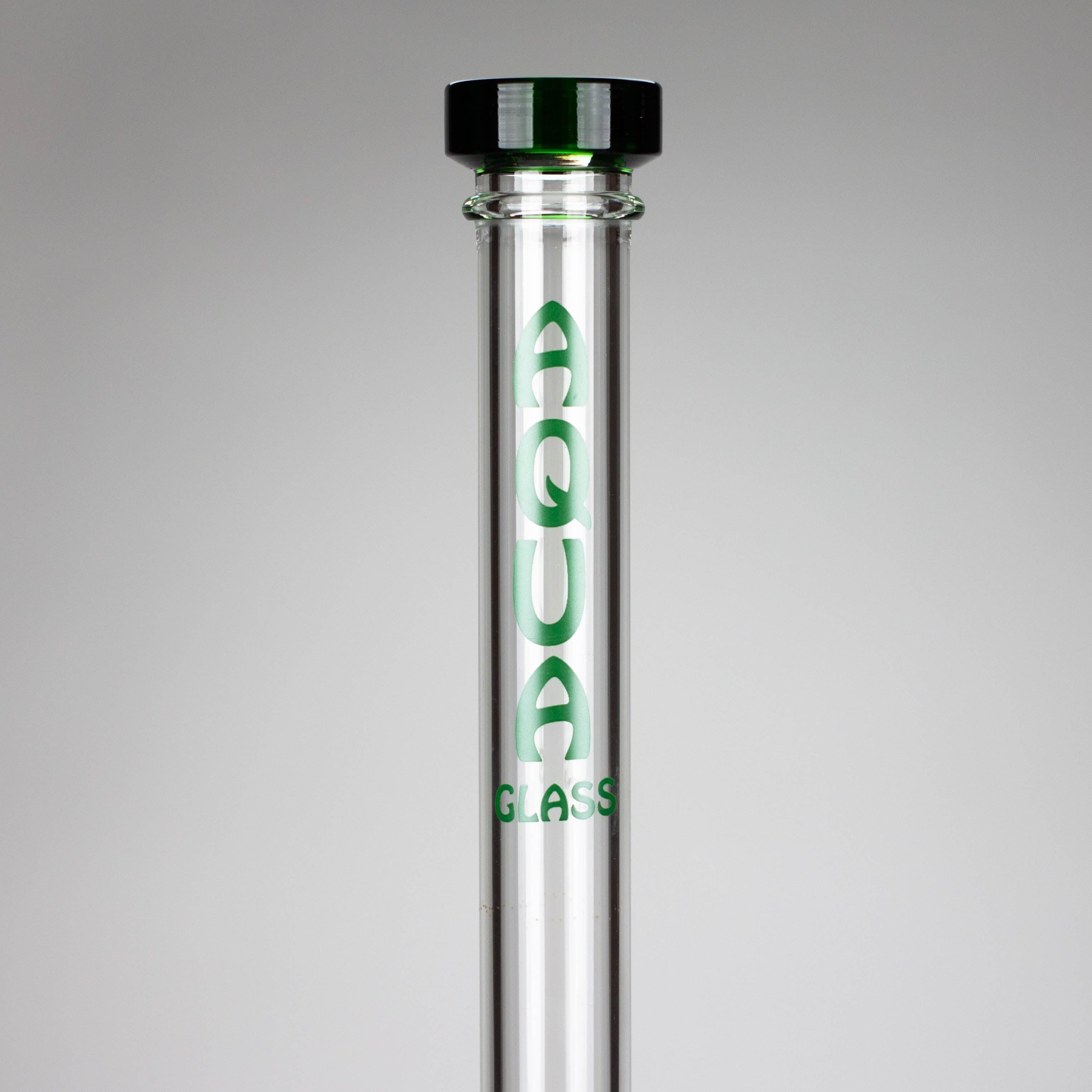 AQUA | 21 " 2-in-1 Multi level honeycomb diffuser glass bong [AQUA019]