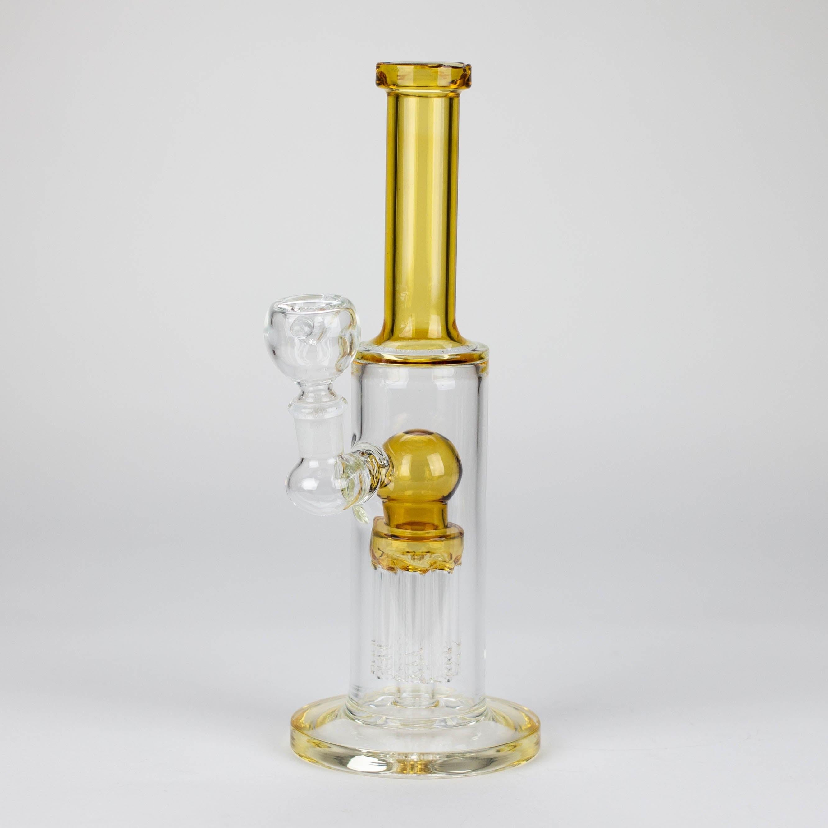 10" glass bong with 8 tree-arm diffuser
