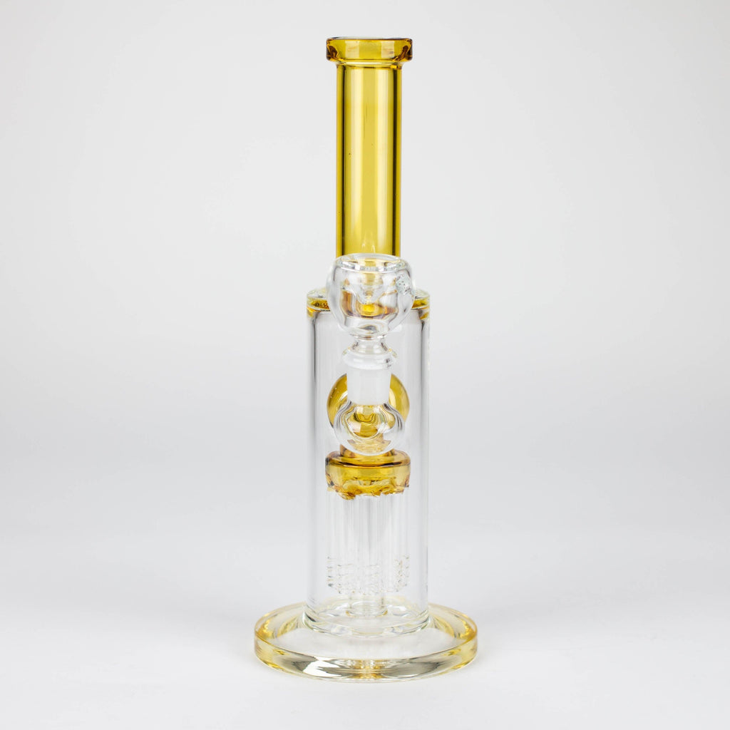 10" glass bong with 8 tree-arm diffuser