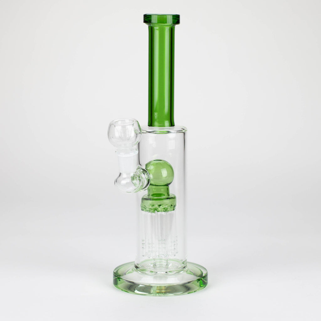 10" glass bong with 8 tree-arm diffuser