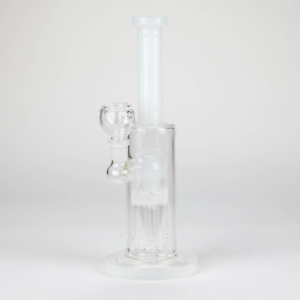 10" glass bong with 8 tree-arm diffuser