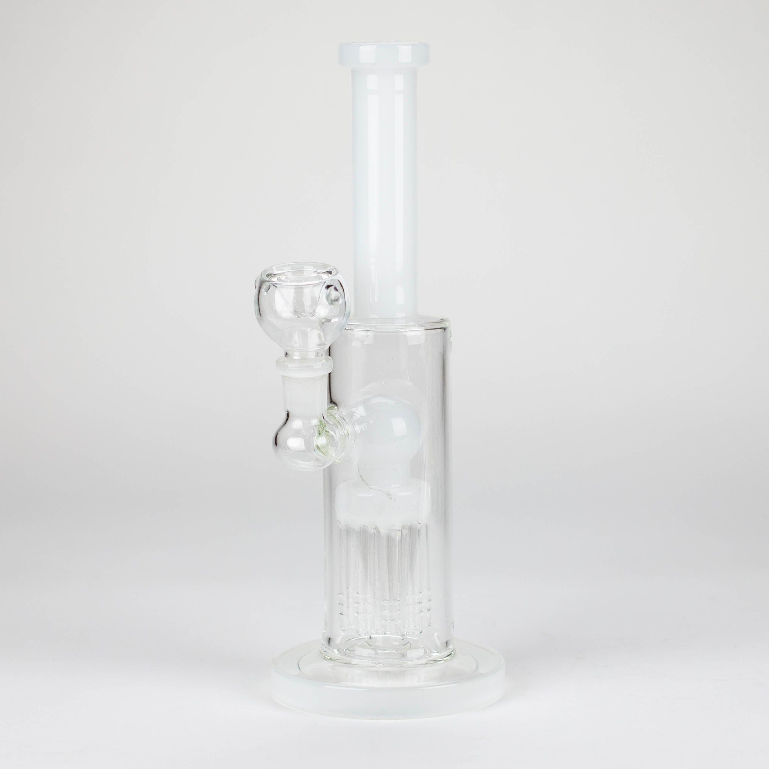 10" glass bong with 8 tree-arm diffuser