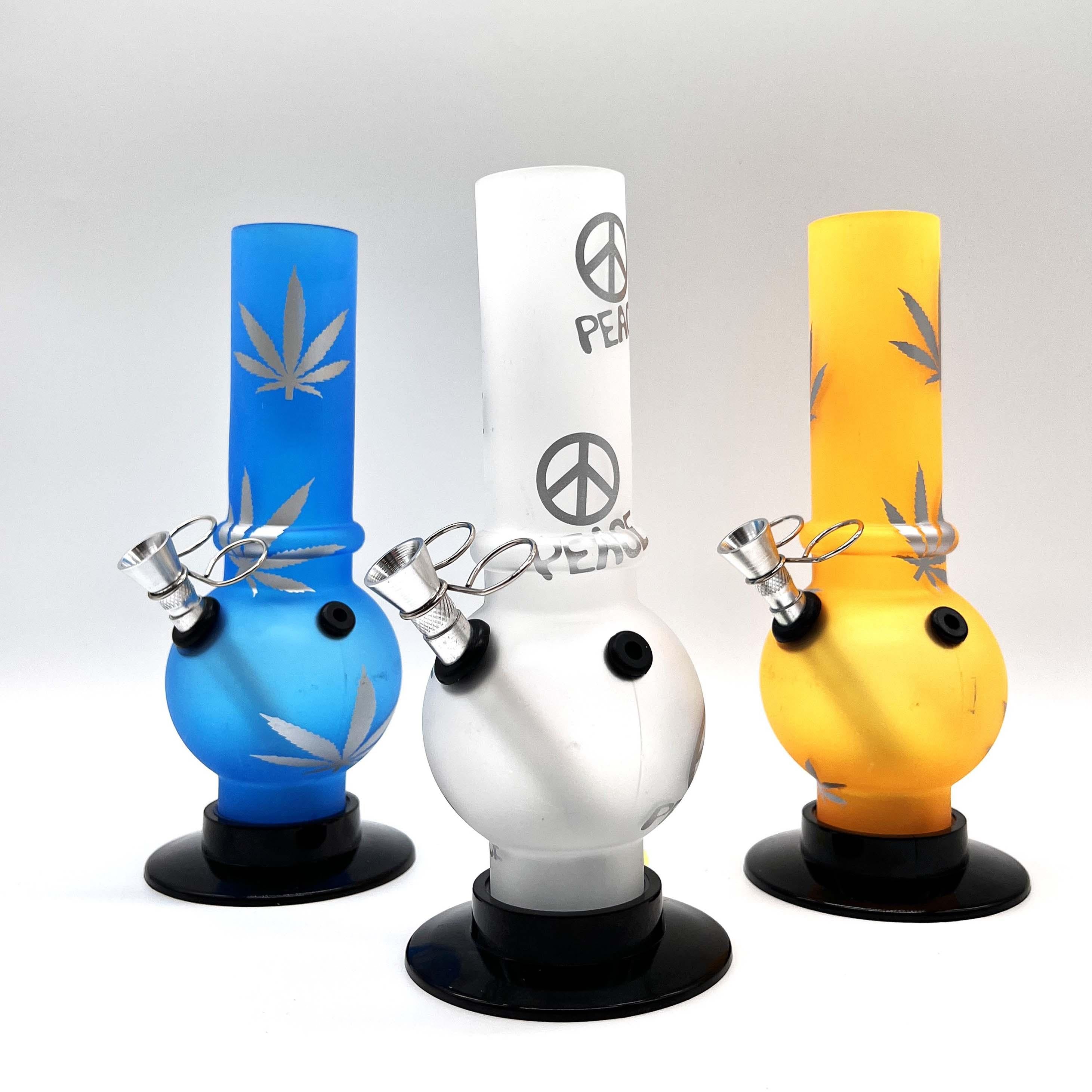 8" Acrylic Water Pipe Bong FBM02 ( PIP545 ) Main image