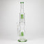 18" Glass water bong with Percolator and Diffuser