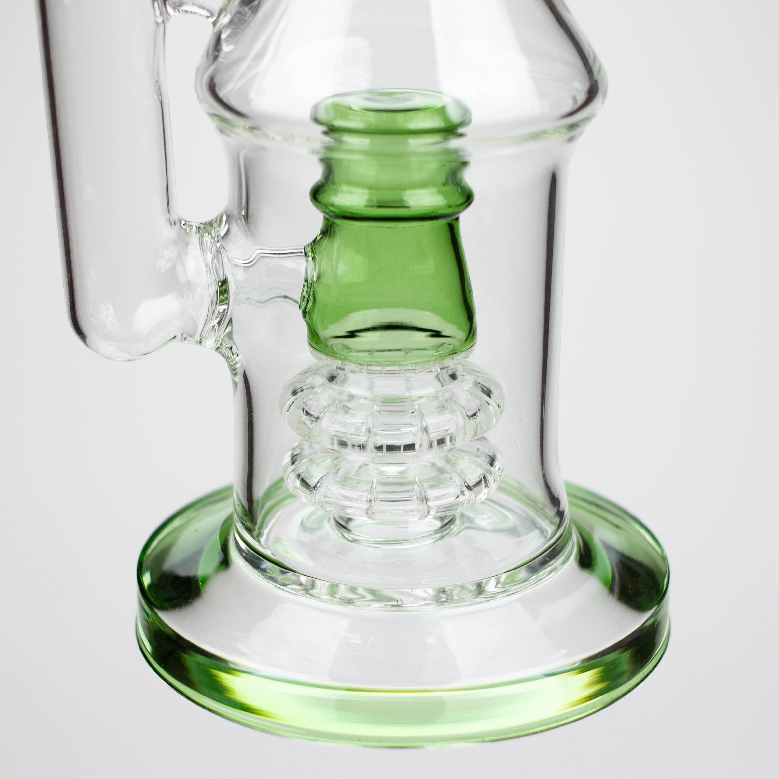 18" Glass water bong with Percolator and Diffuser Secondary image