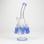 13" Multi chamber glass bong with inline difuser