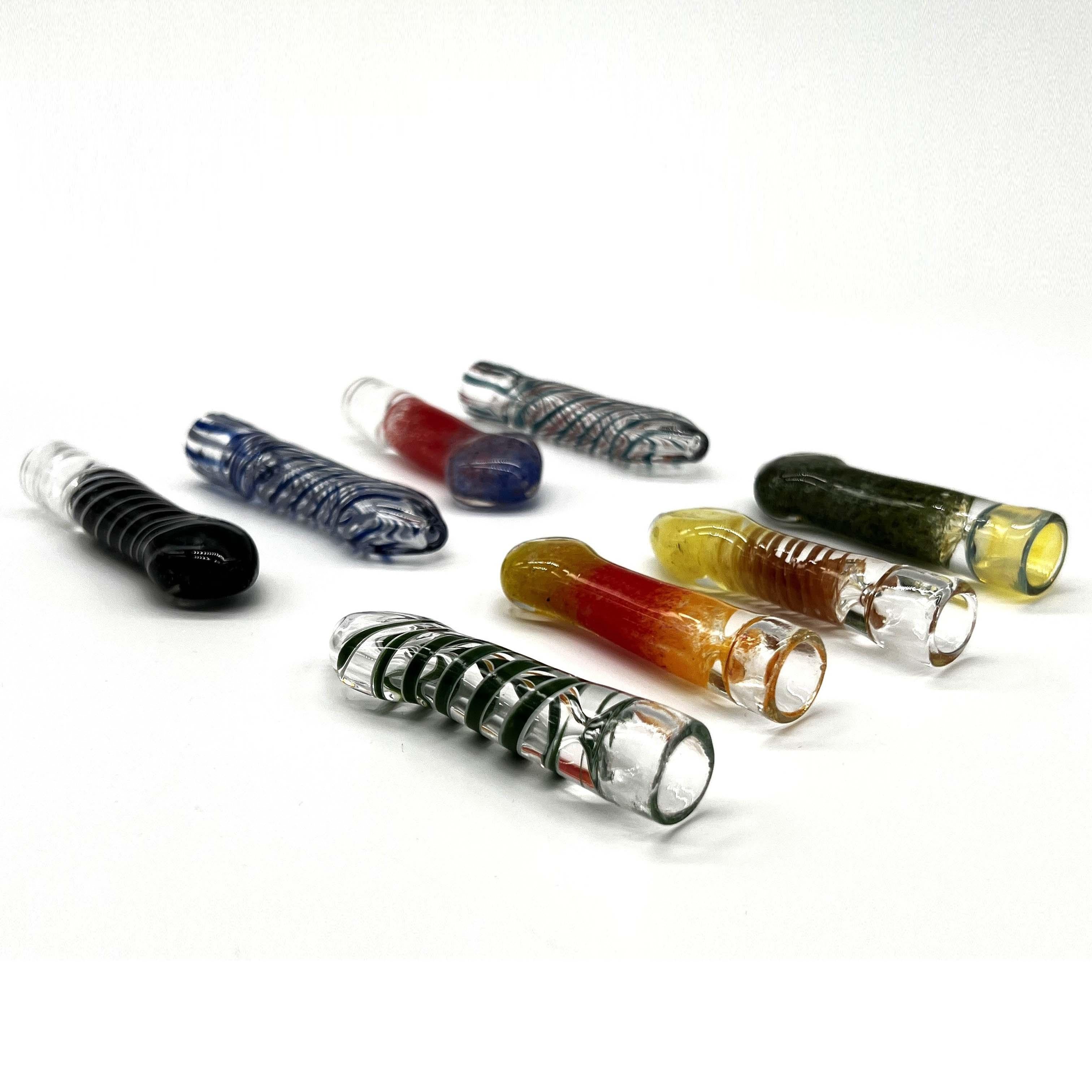 3" Double Glass Bat - Assorted design