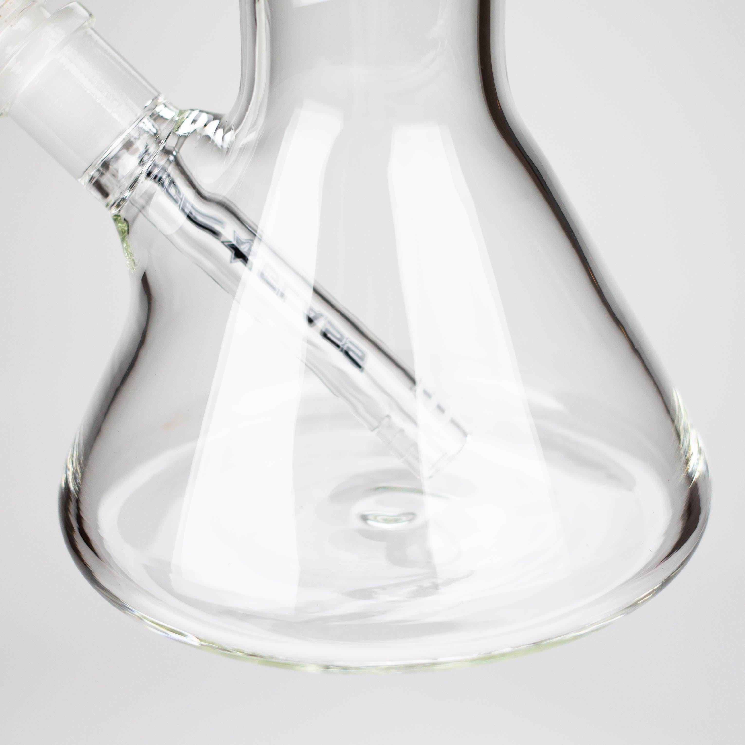NG | 14 inch ZIg-Zag Beaker Bong [G101]