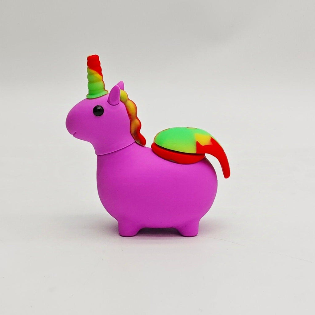 5" Unicorn Silicone Bong-Assorted [SP1070]
