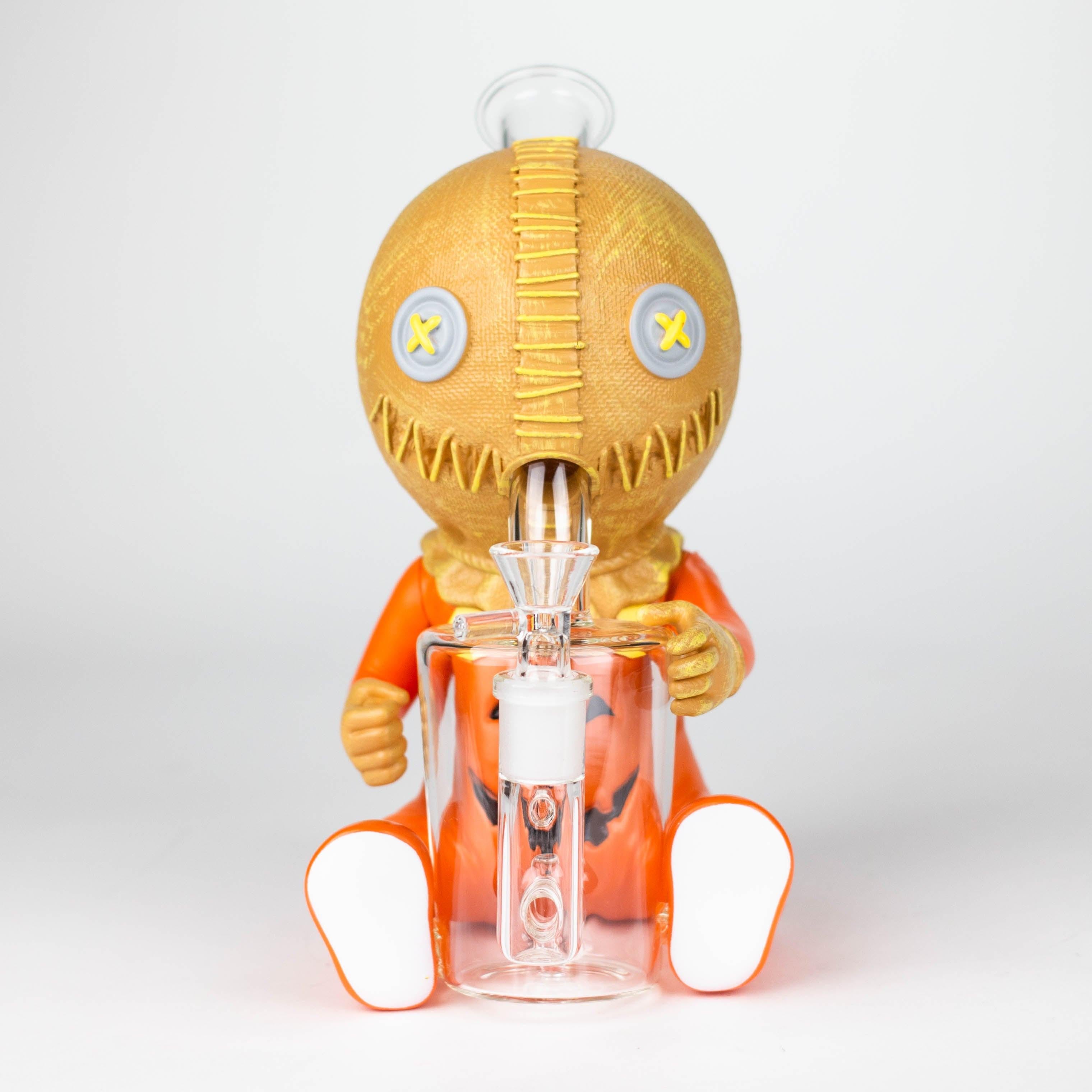 9.8'' Vinyl Pumpkin Ghost Baby Water Pipe Secondary image