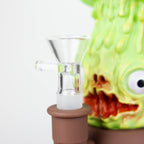 7.8" Vinyl Mushroom Monster Water Pipe
