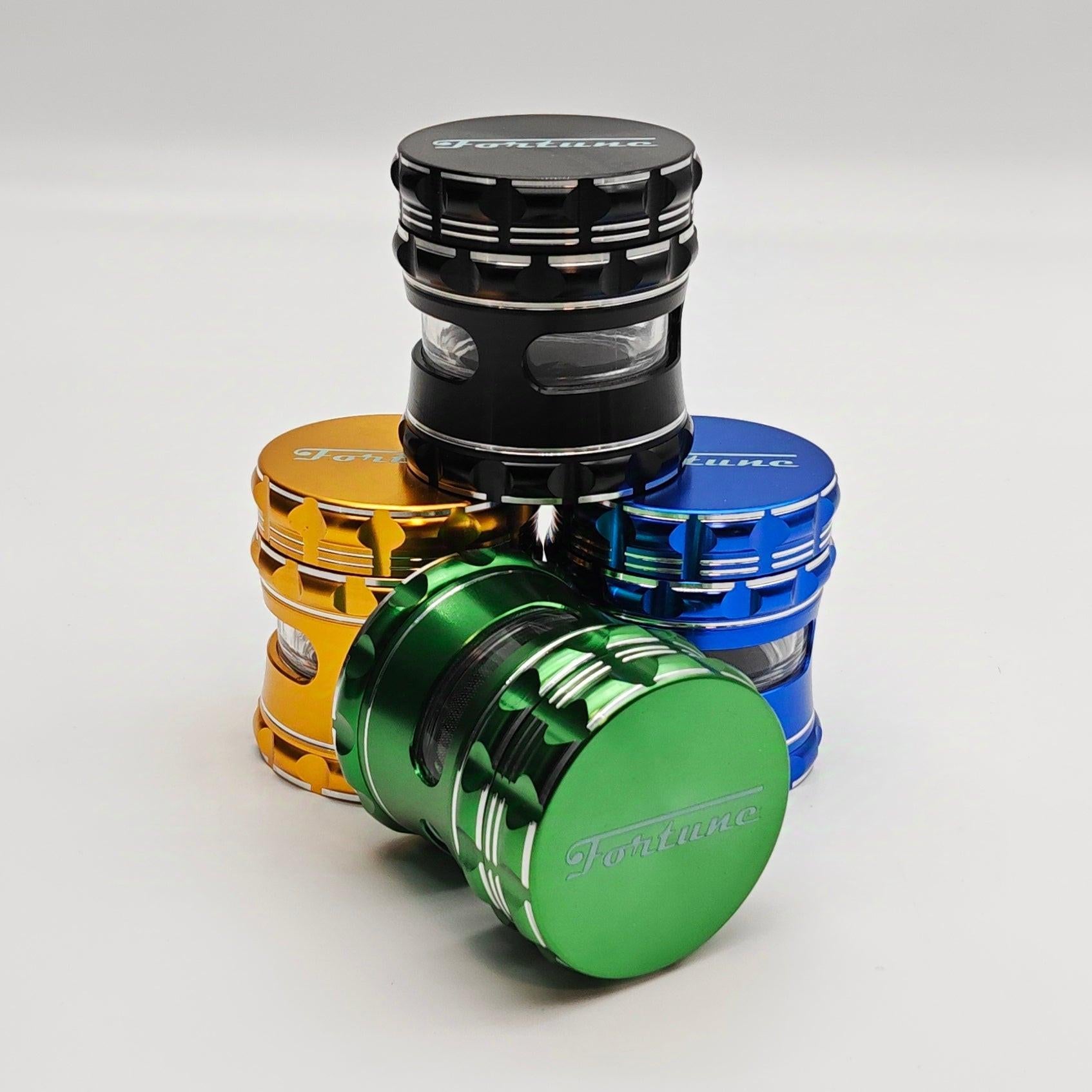 Fortune | 4 Parts 60mm x 65mm Aluminum Grinder Main image