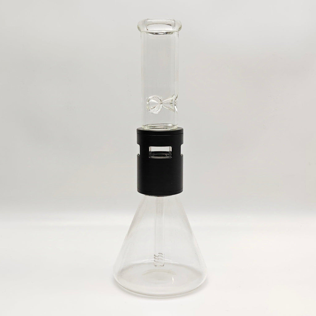 14" Metal Detachable Glass Bong Assorted Colours