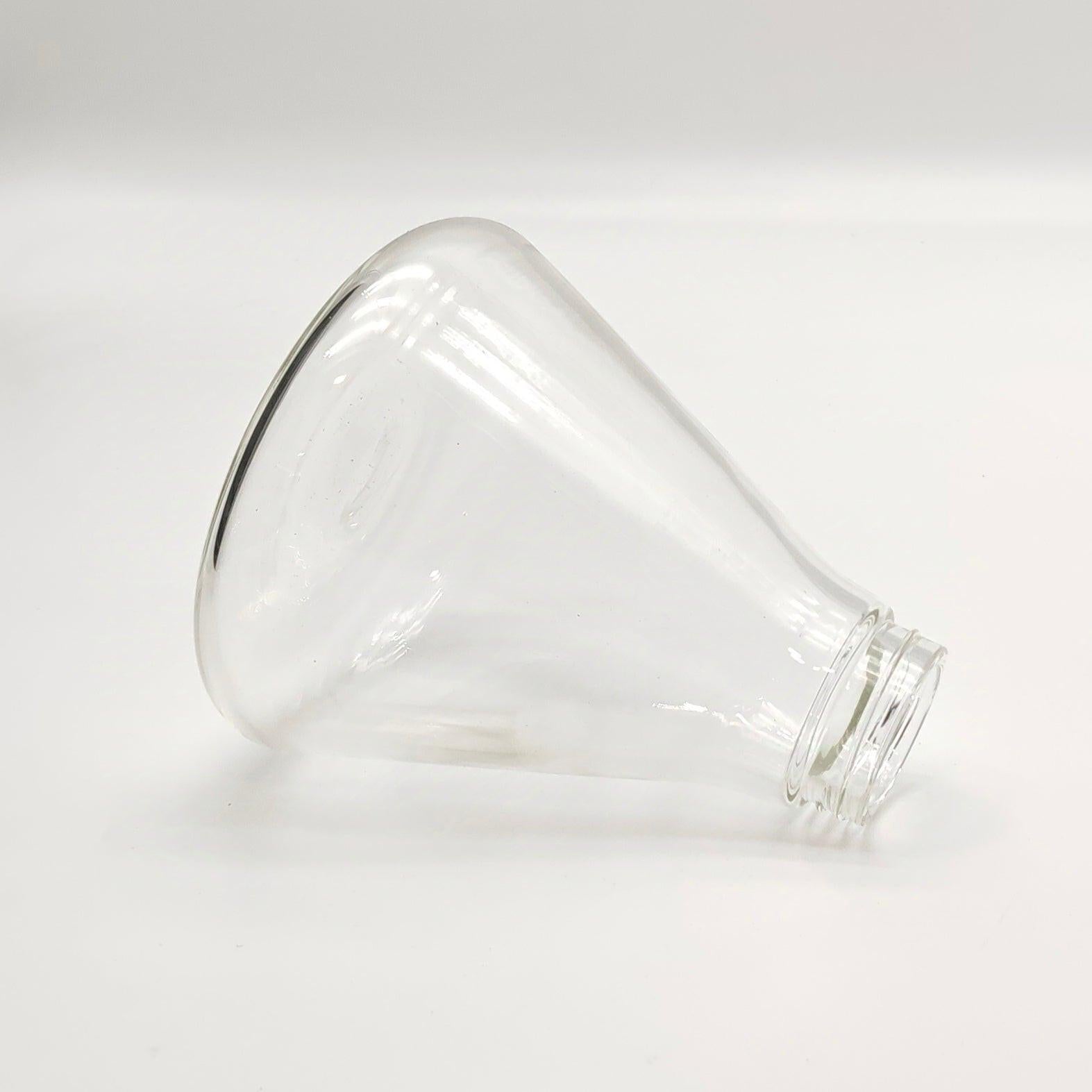 14" Metal Detachable Glass Bong Assorted Colours