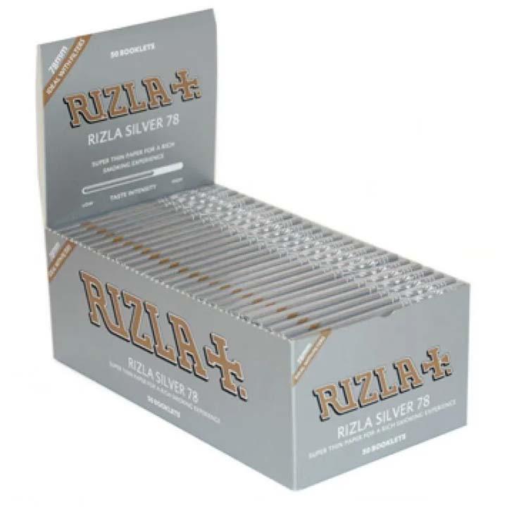 Rizla | Super Thin Silver1-1/4 Box Of 50 Main image