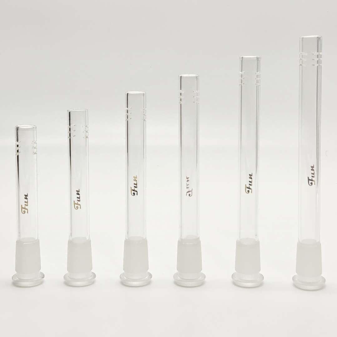Fortune | Gold Fun Logo Downstems 18mm to 14mm fit Open-Ended Main image