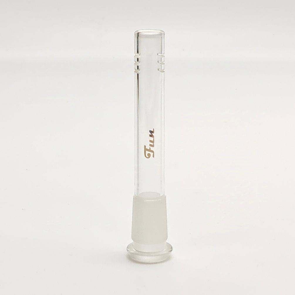 Fortune | Gold Fun Logo Downstems 18mm to 14mm fit Open-Ended