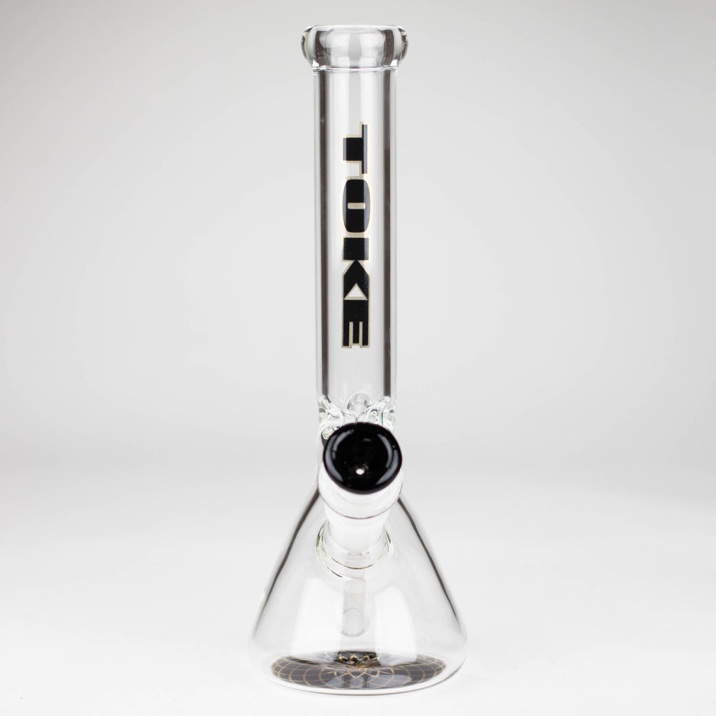 TOKE | 10" Beaker glass water bong