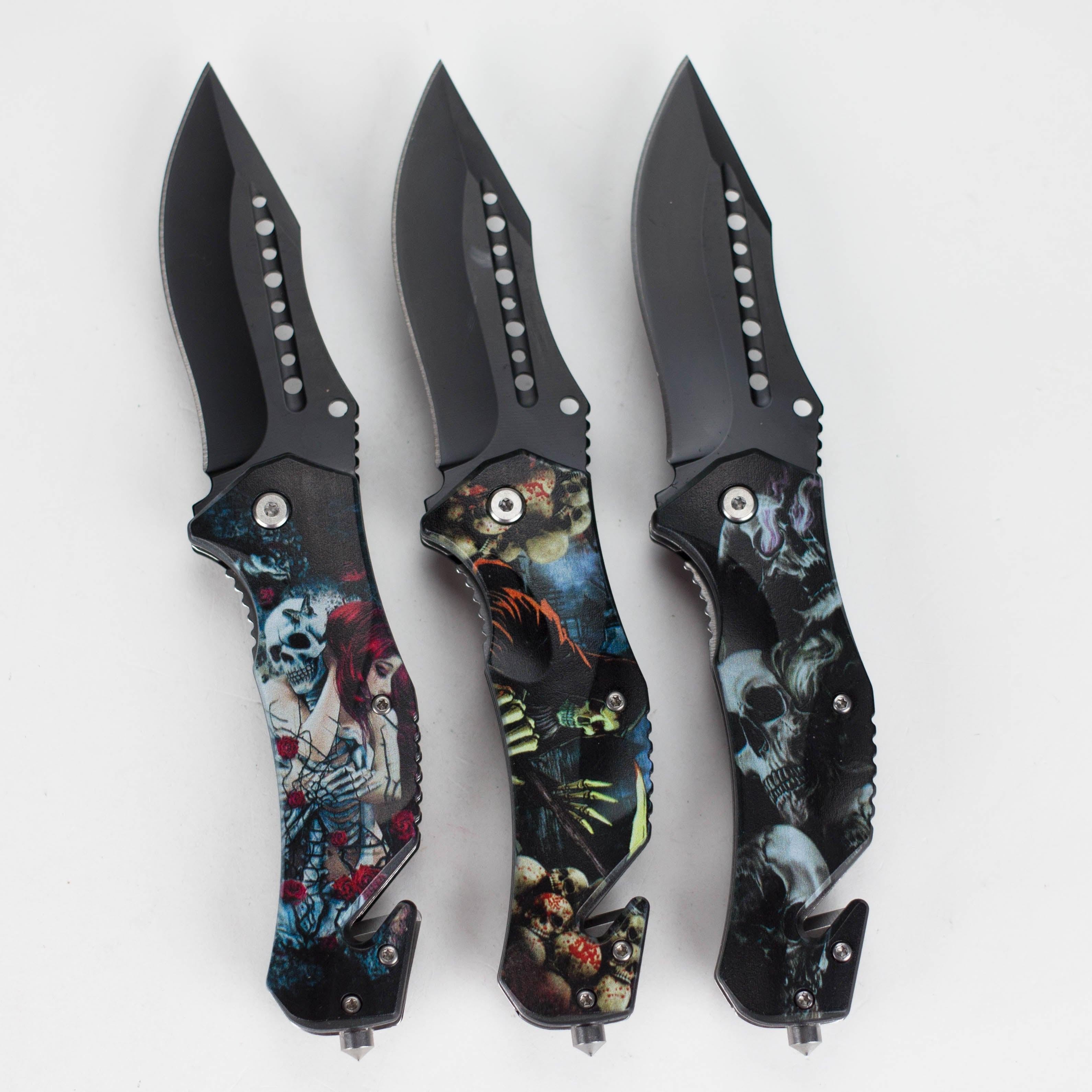 ShadowSkull Foldable Pocket Knife Main image