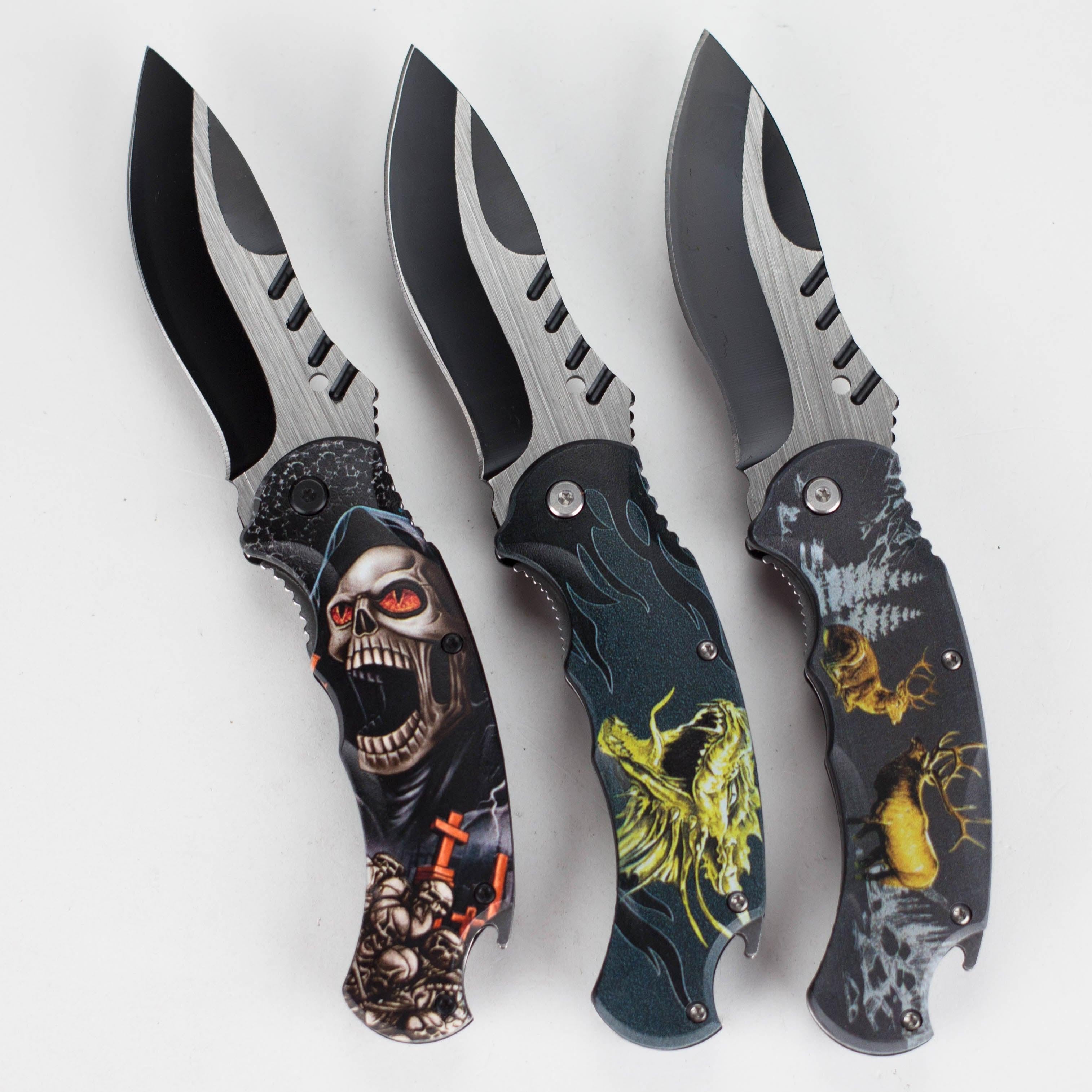 NightStalker Foldable Pocket Knife Main image