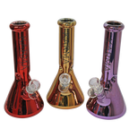 Karma | Glass Bong 9" Beaker Metallic