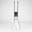14" Beaker Base Glass Bong  [C1034-CC268]