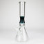 14" Beaker Base Glass Bong  [C1034-CC268]