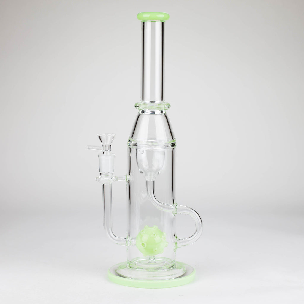 14″ Beaker Base Glass Bong [C1540]