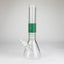 14" Beaker Base Glass Bong  [C1035-CC268]