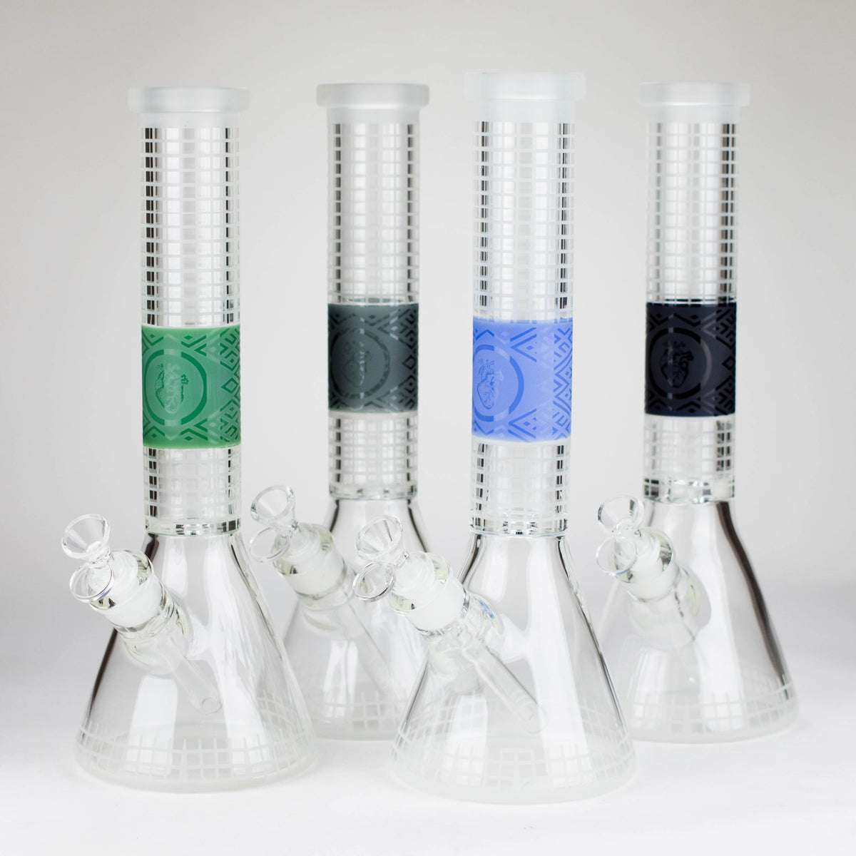 14" Beaker Base Glass Bong  [C1035-CC268] Main image