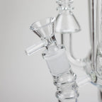 19" Coil Glass water recycler bong [C1576]