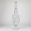 19" Coil Glass water recycler bong [C1576]
