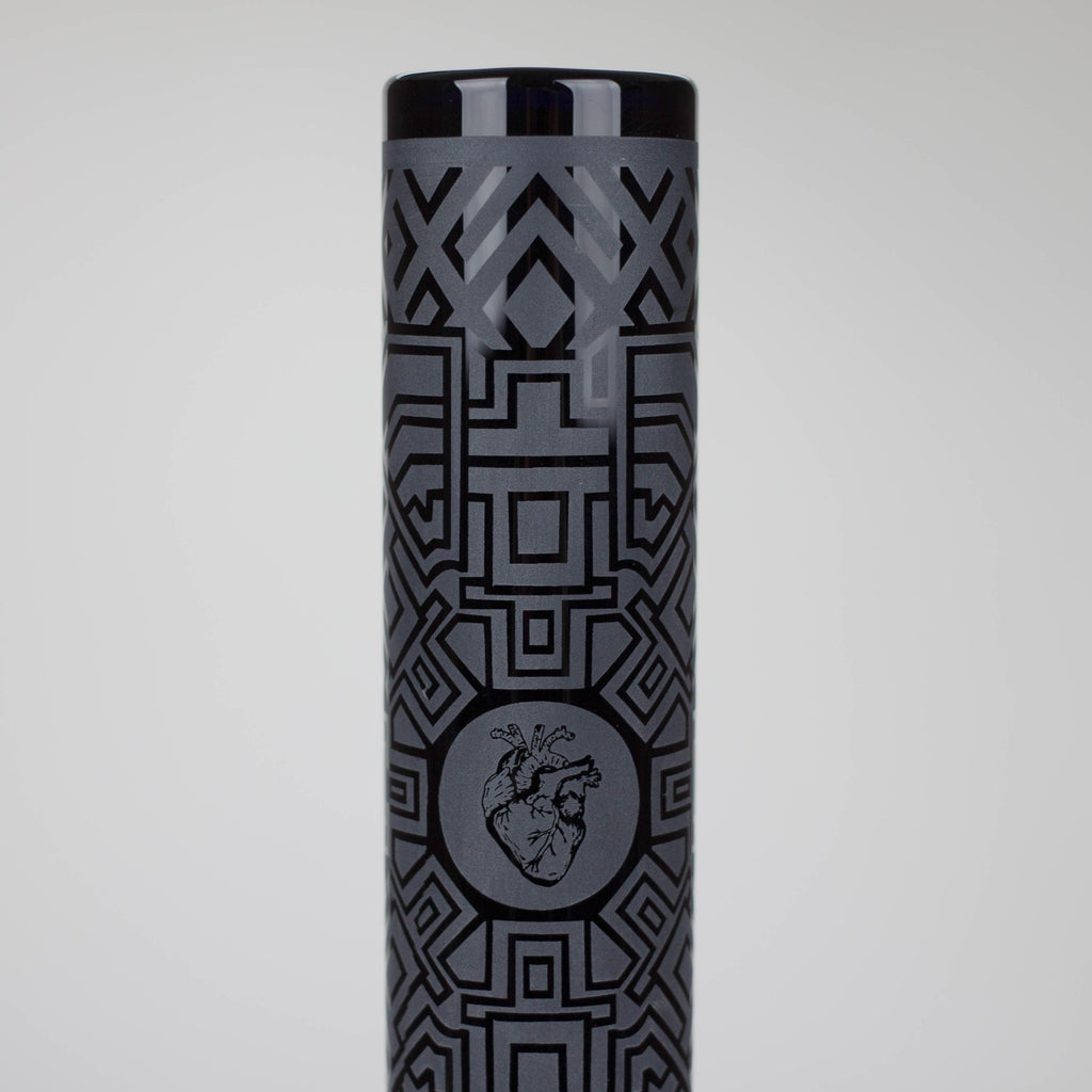 14" Beaker Base Glass Bong  [C1037-CC268]