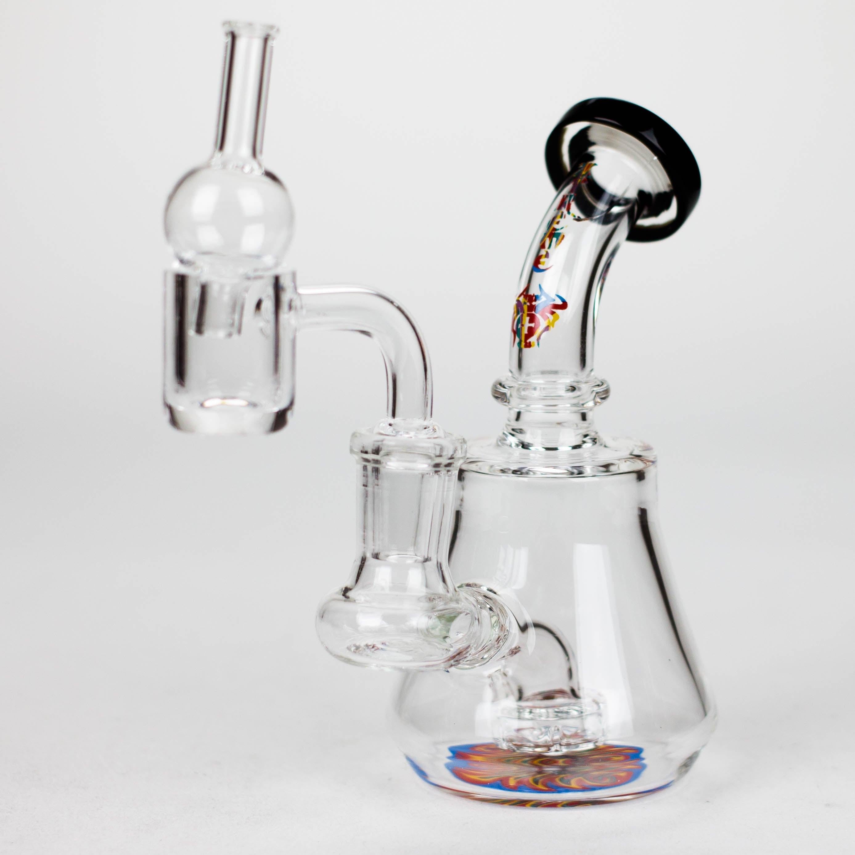Xtreme | 5" Oil Rig with quartz banger [BT4409]