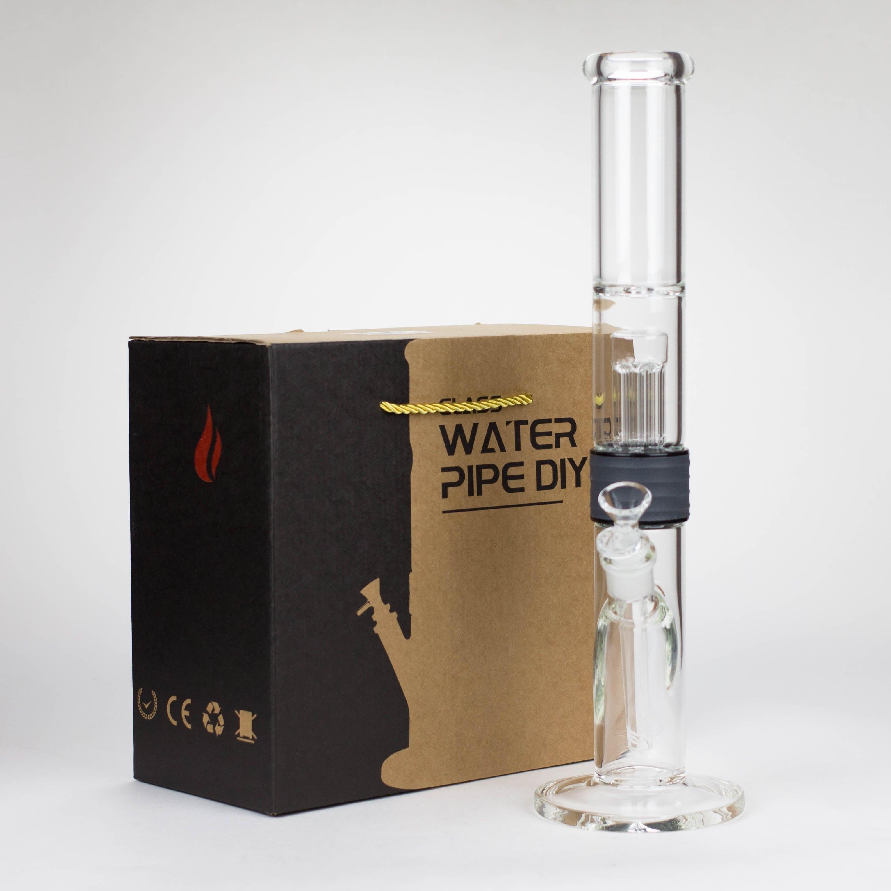 17″ 5mm DIY Glass Straight Tube Bong Set [BT2528] Main image