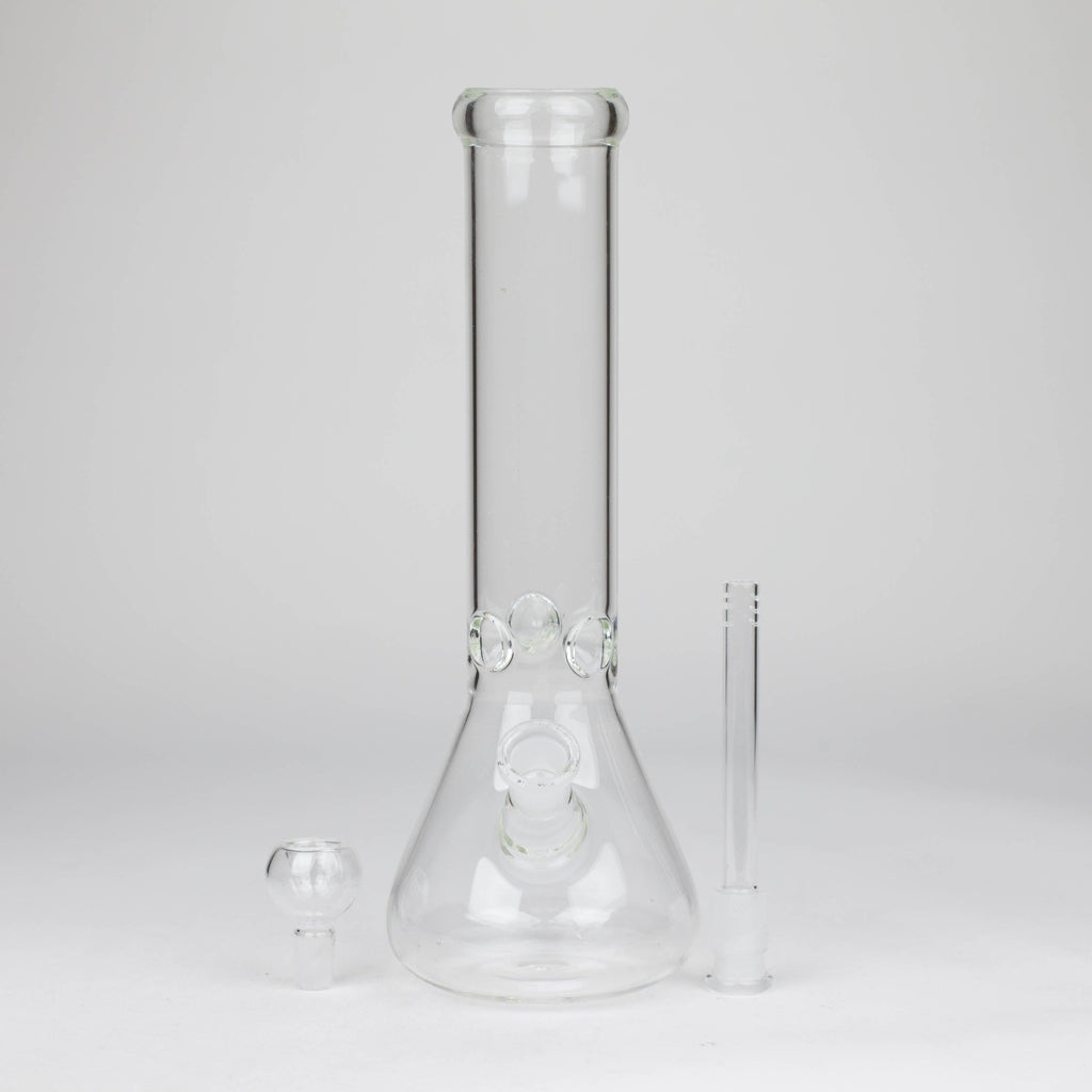 12" Clear Beaker Bong