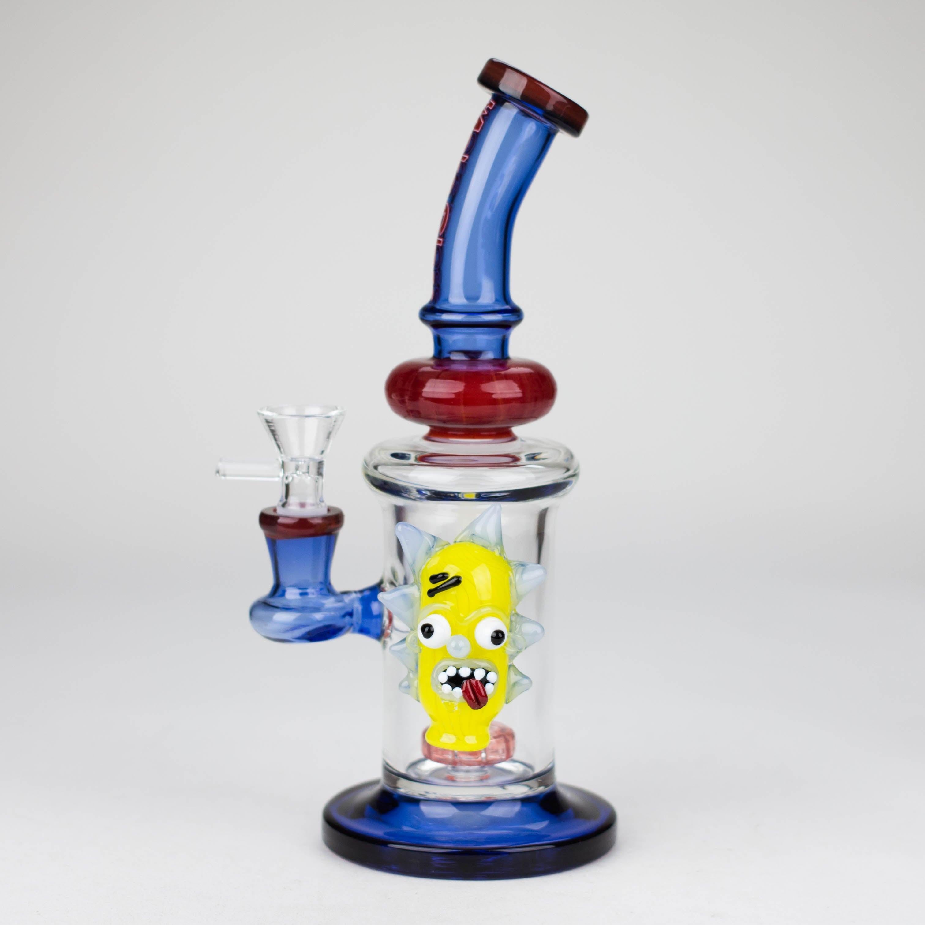 9" R&M glass bong Secondary image