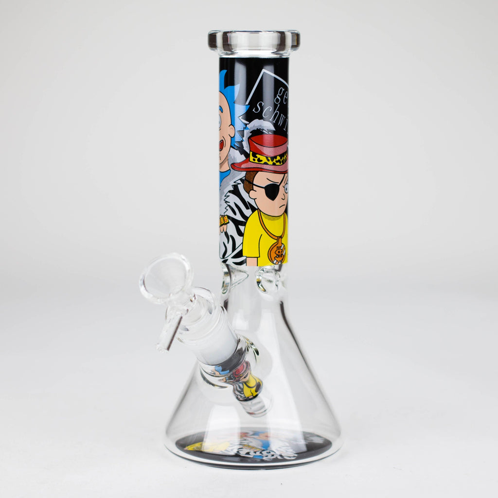 7.5" 4mm R&M Design Beaker Bong [PIP876]
