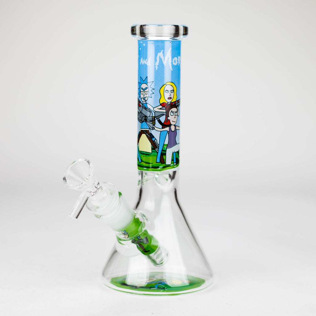 7.5" 4mm R&M Design Beaker Bong [PIP876]