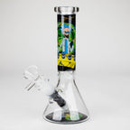 7.5" 4mm R&M Design Beaker Bong [PIP876]