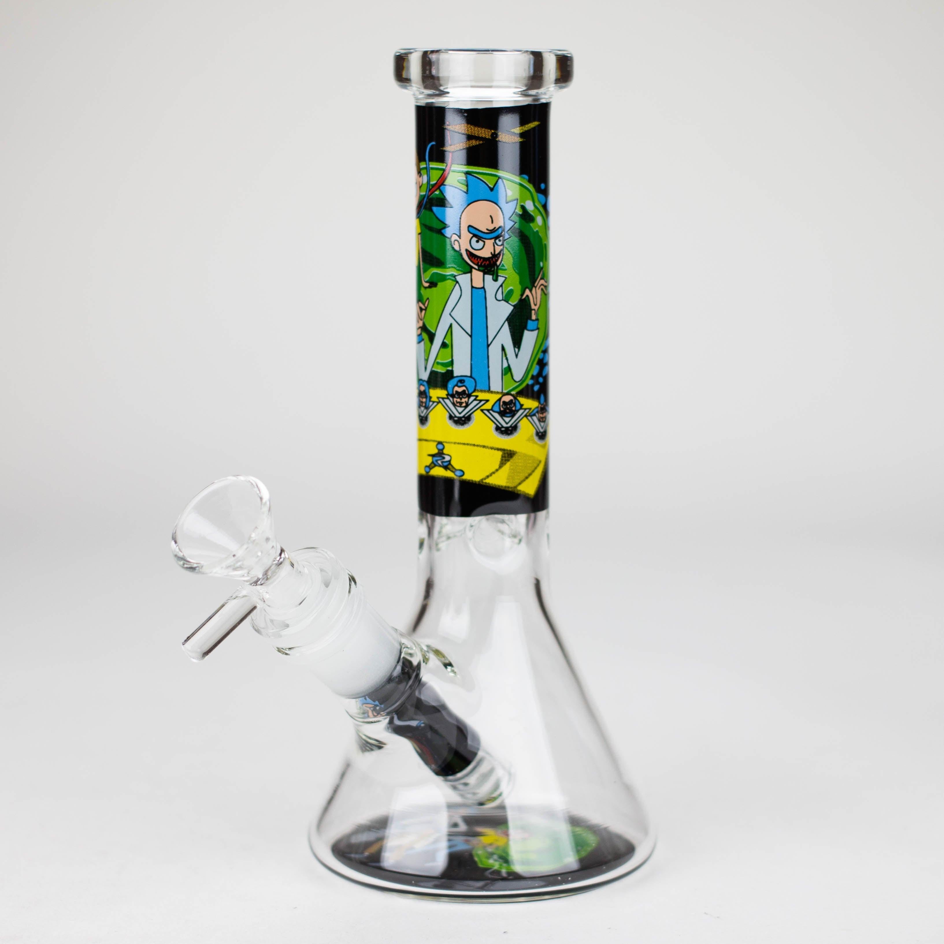 7.5" 4mm R&M Design Beaker Bong [PIP876]