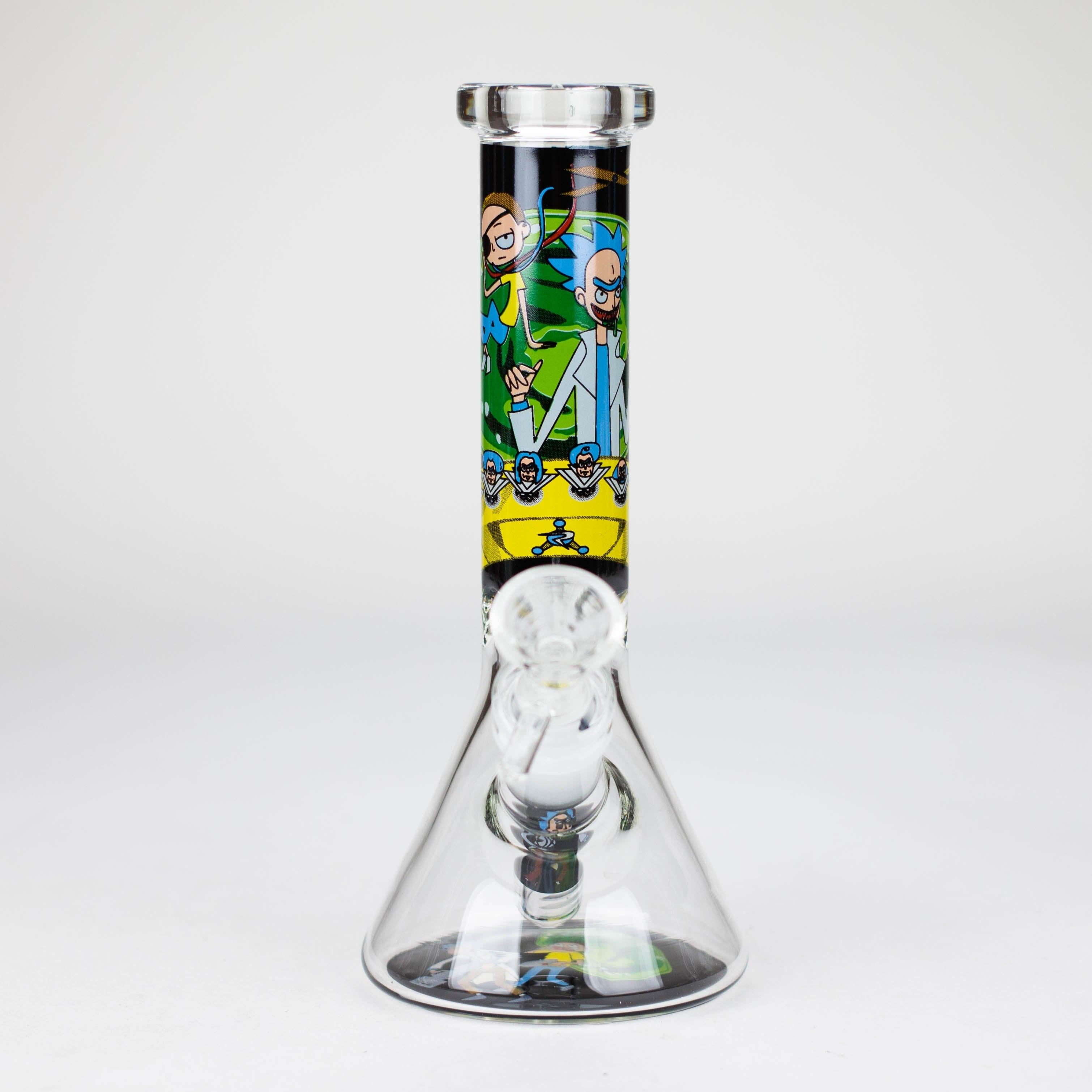 7.5" 4mm R&M Design Beaker Bong [PIP876]