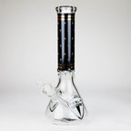 TSLA Glow in the Dark 14" 9 mm glass bong [PIP866]